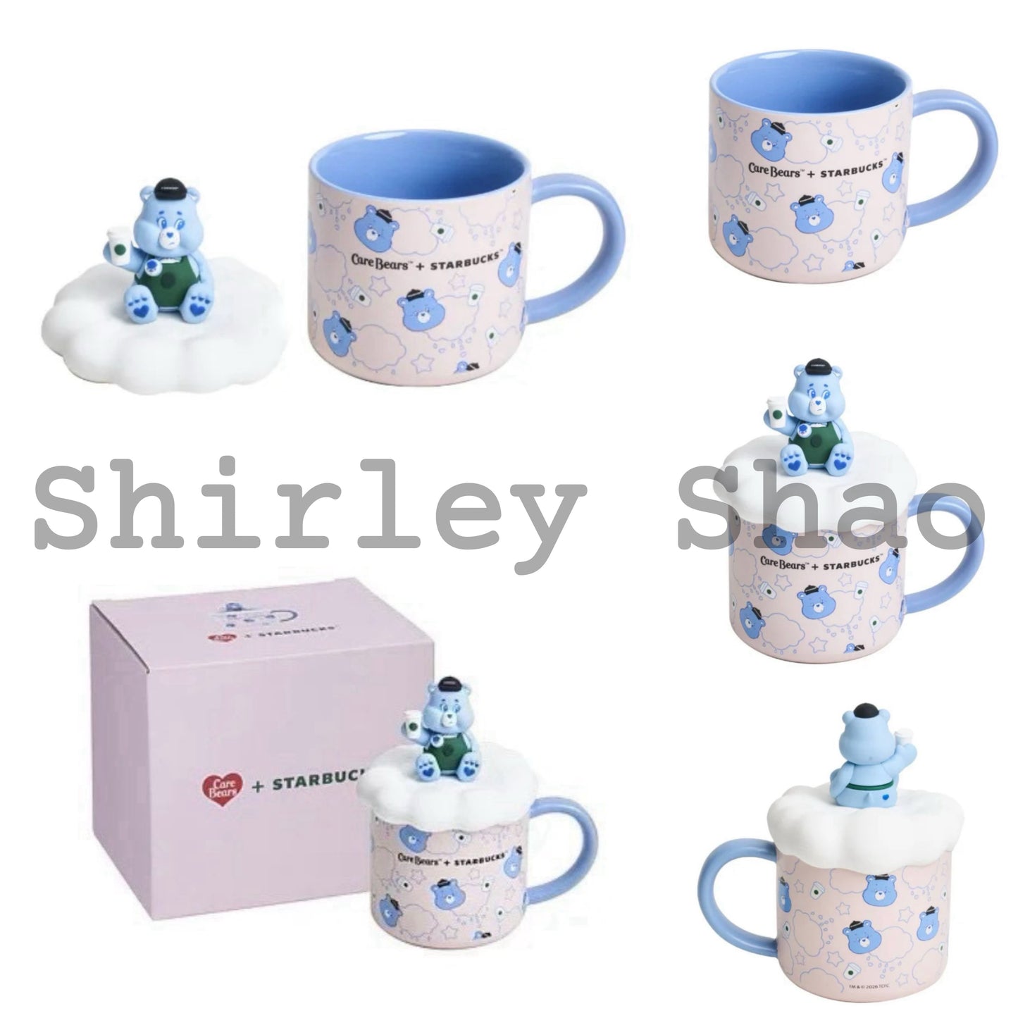 Starbucks Care Bears Carefree Bear Mug Set 355ml