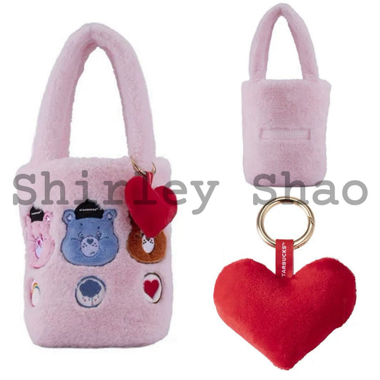Starbucks Care Bears Pink Small Tote Bag