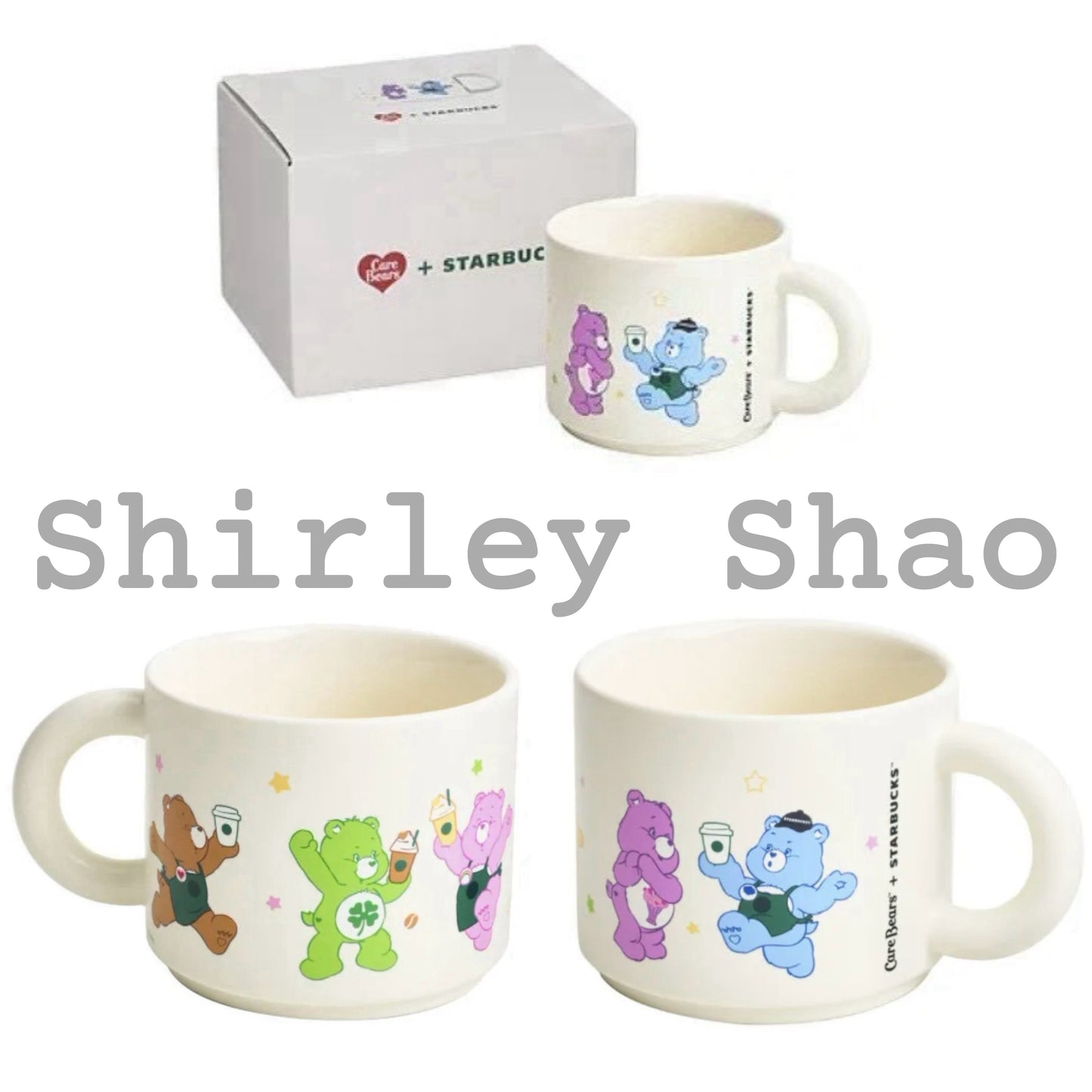 Starbucks Care Bears White Mug 414ml