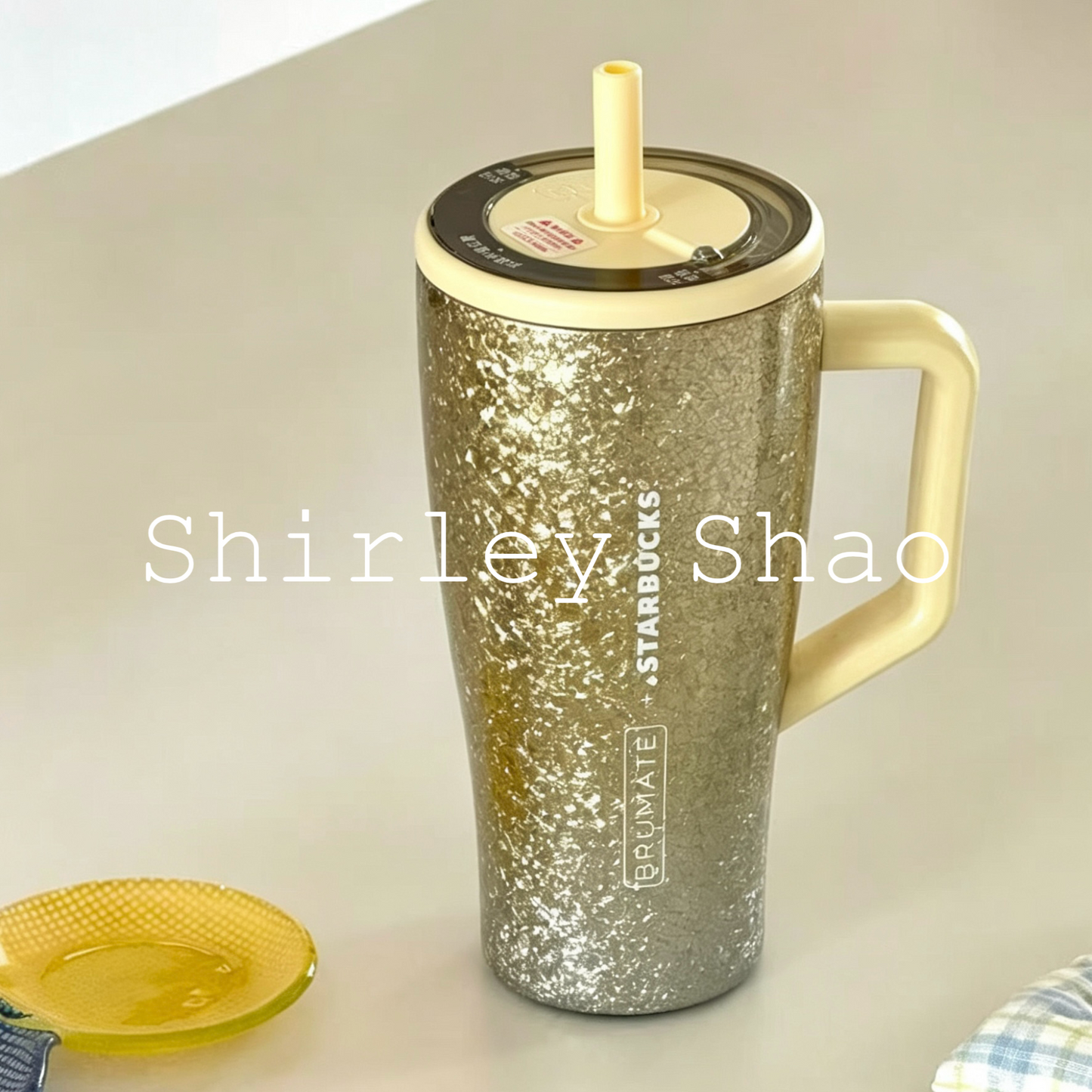 Starbucks China Yellow Brumate Stainless Steel Cup