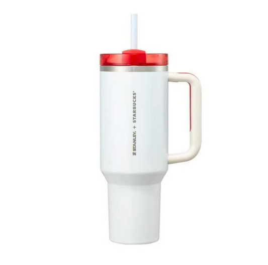 40oz Korea Christmas Blue Stanley Stainless Steel Cup