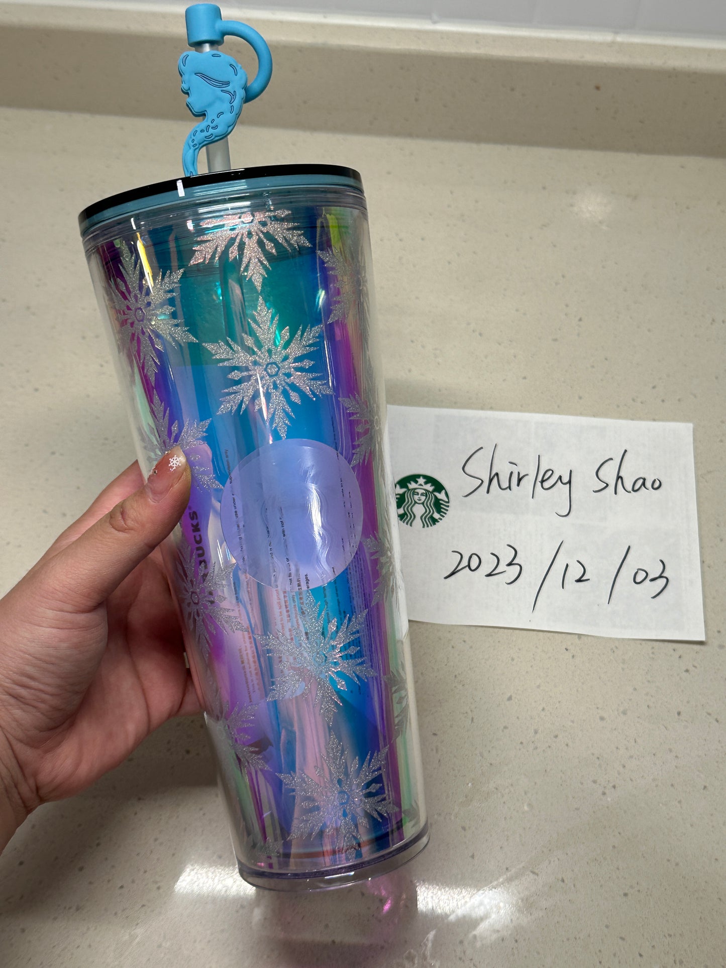 24oz Hongkong Starbucks Frozen Tumbler