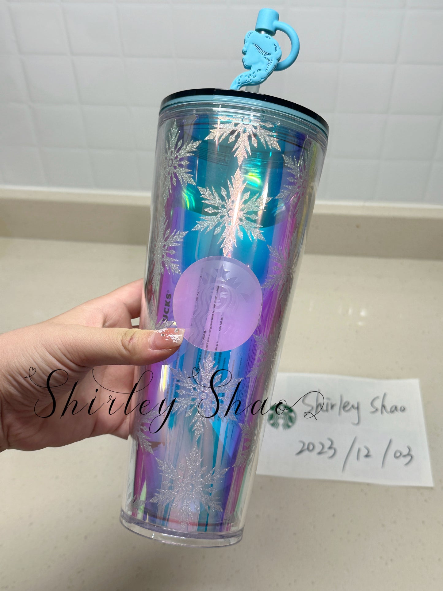 24oz Hongkong Starbucks Frozen Tumbler