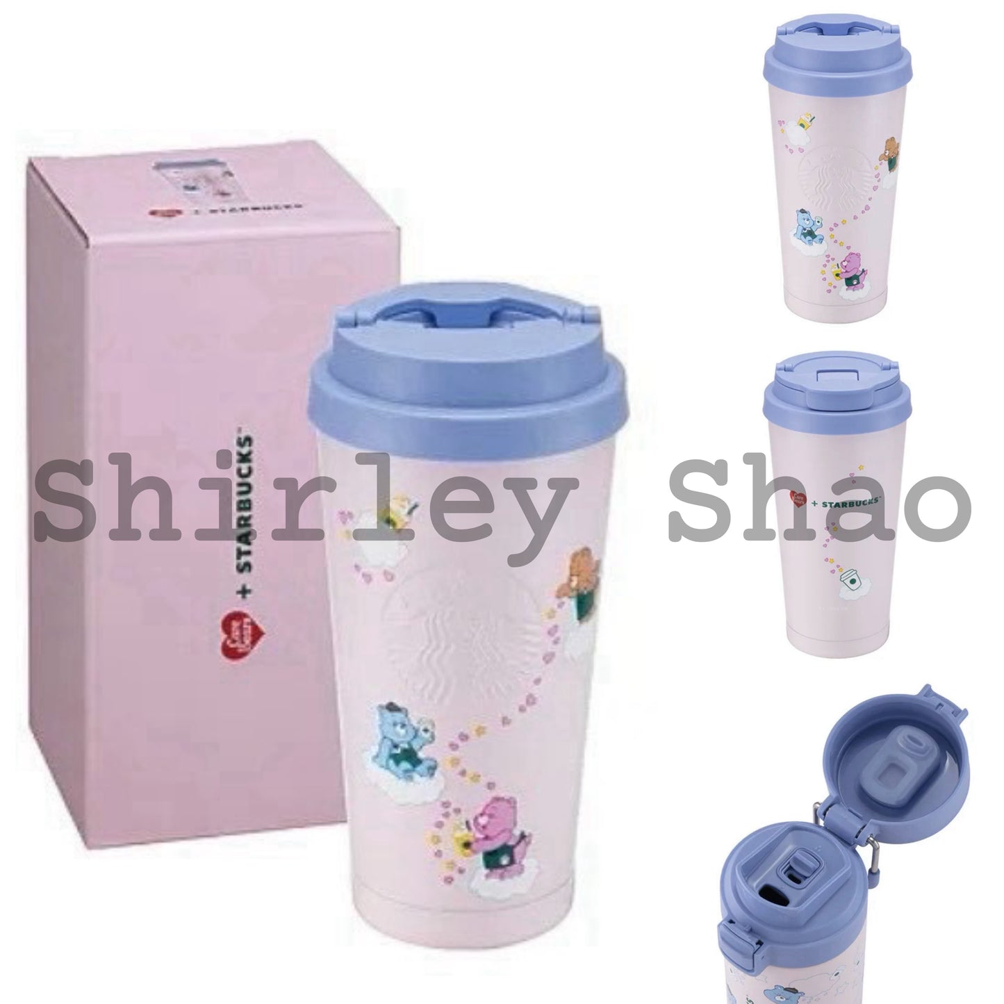 Starbucks Care Bears Pink Stainless
Steel Cup 473ml