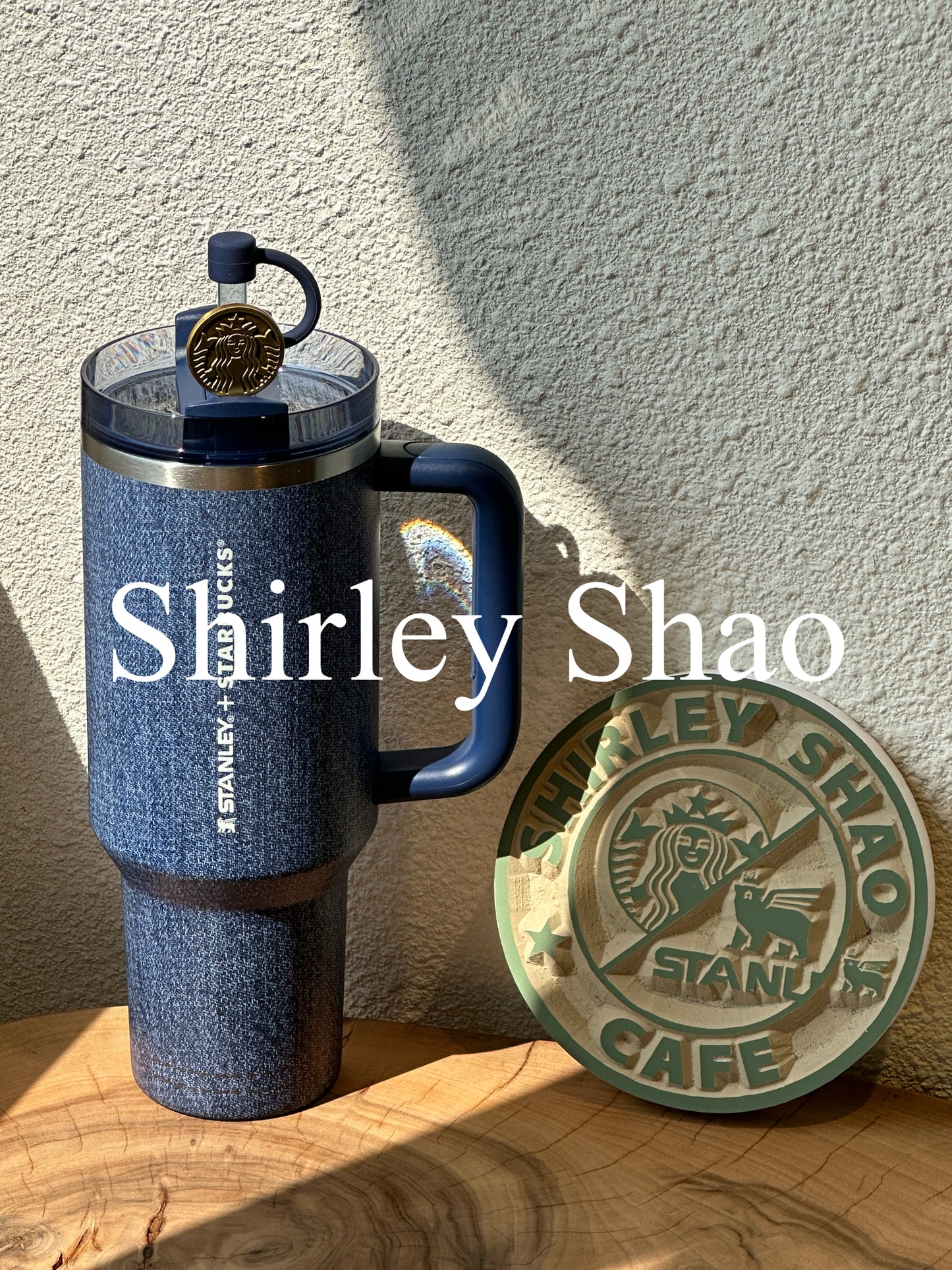 40oz Starbucks China Denim Stanley Stainless Steel Cup(Release 3/17)