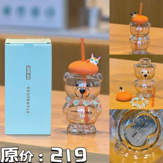 China Starbucks Bearista Galss Cup