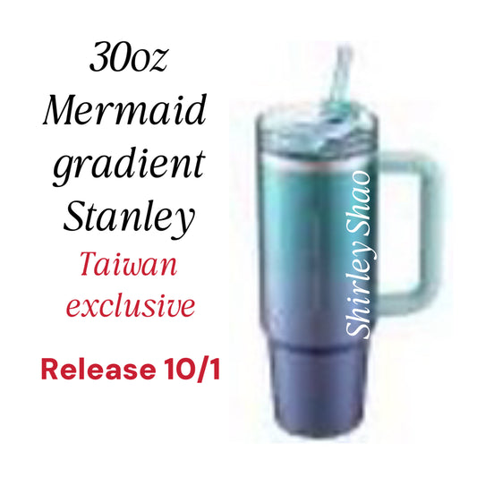 30oz Taiwan Starbucks Mermaid Gradient Stanley (Release 10/1)