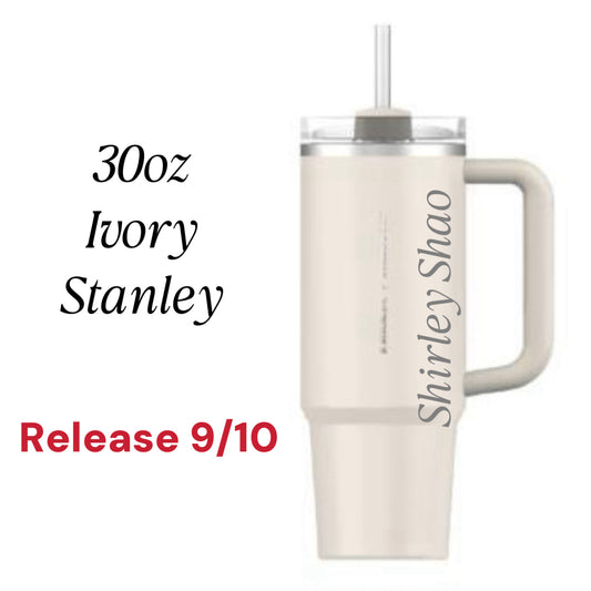 30oz Asia Starbucks Ivory Stanley (release 9/10）