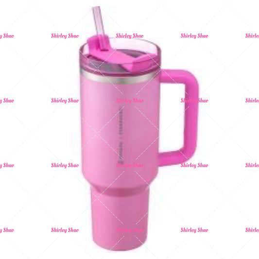40oz Starbucks Barbie Pink Stanley