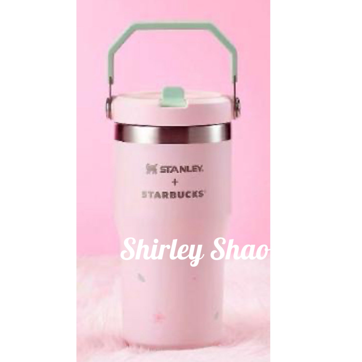 20oz Starbucks Blossom Breeze Pink STANLEY Cold Cup(release 2/17)