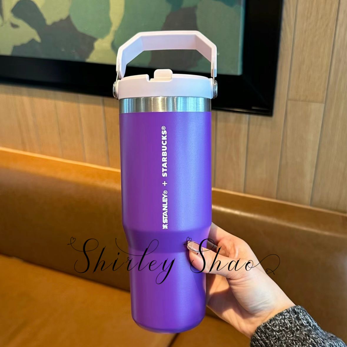 30oz China Purple Stainless Stanley Tumbler