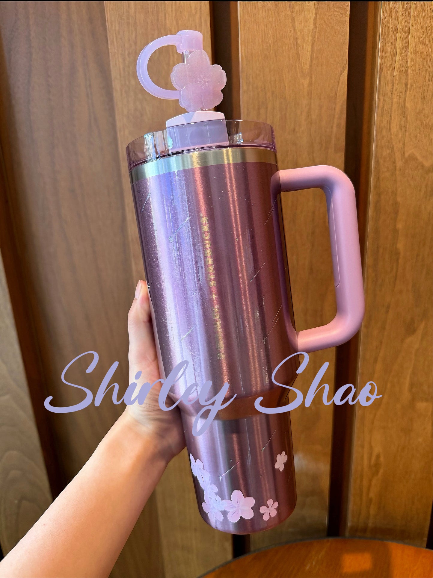 40oz China Starbucks Sakura Pupler Flower Stanley Stainless Steel Cup