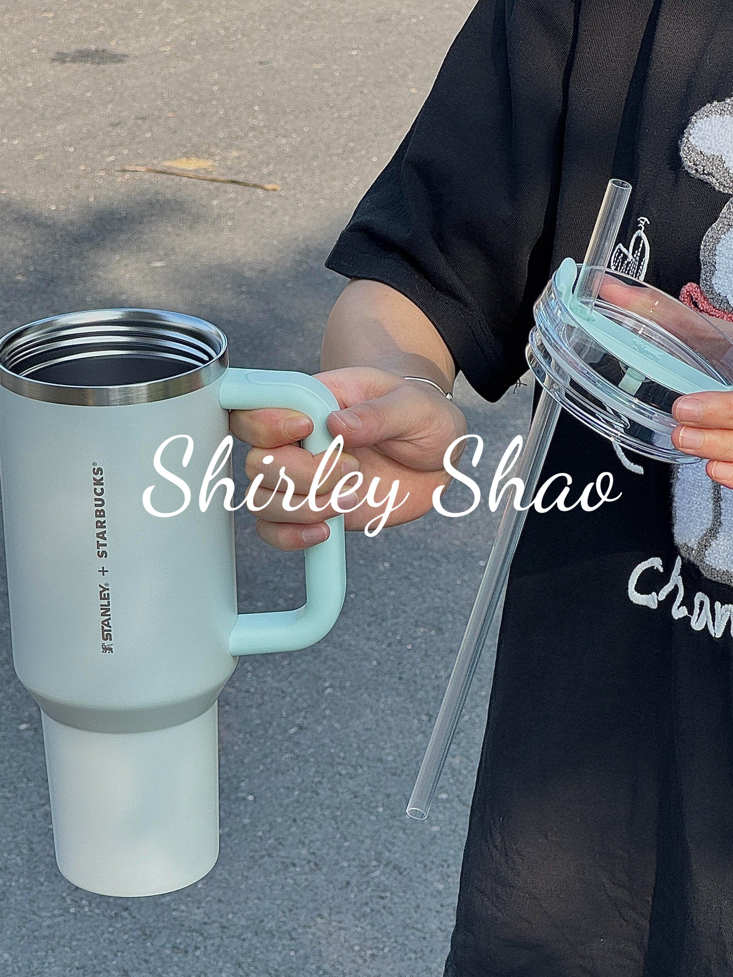 40oz China Starbucks Green Stanley Stainless Steel Cup