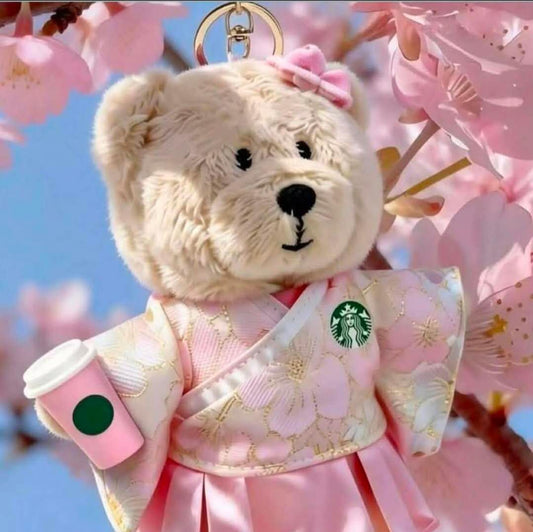Starbucks China 2026 Cherry Blossom Keychain